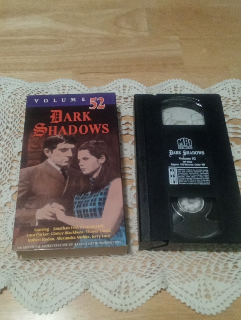Vintage Dark Shadows Volume 52 VHS - Vampires, werewolves, horror, suspense